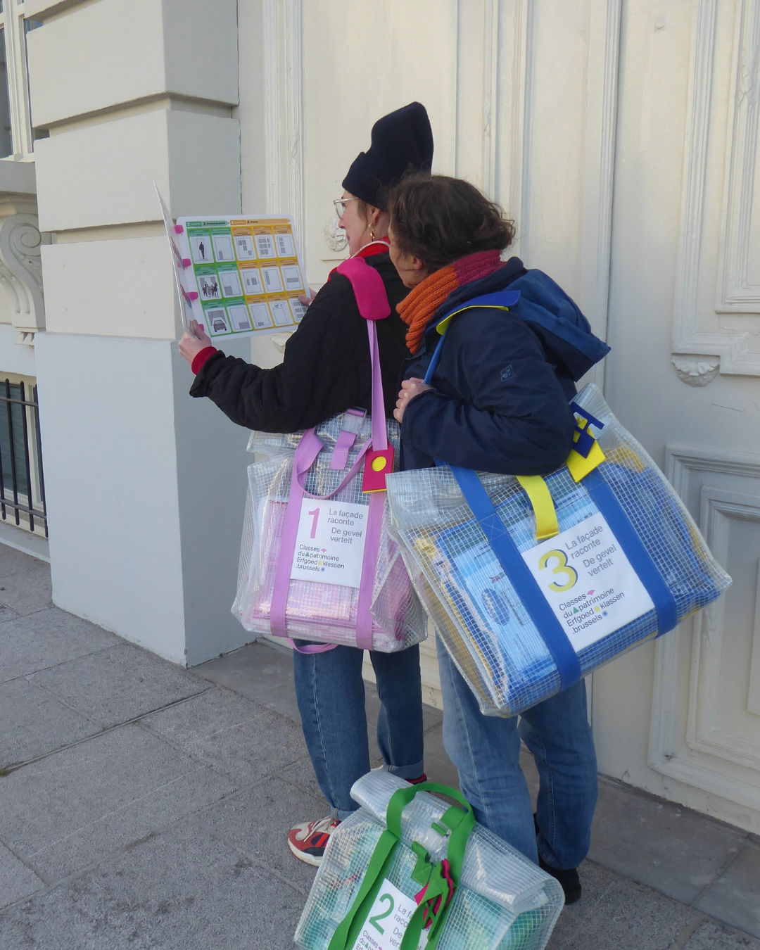 Kit «La façade raconte» des Classes du Patrimoine