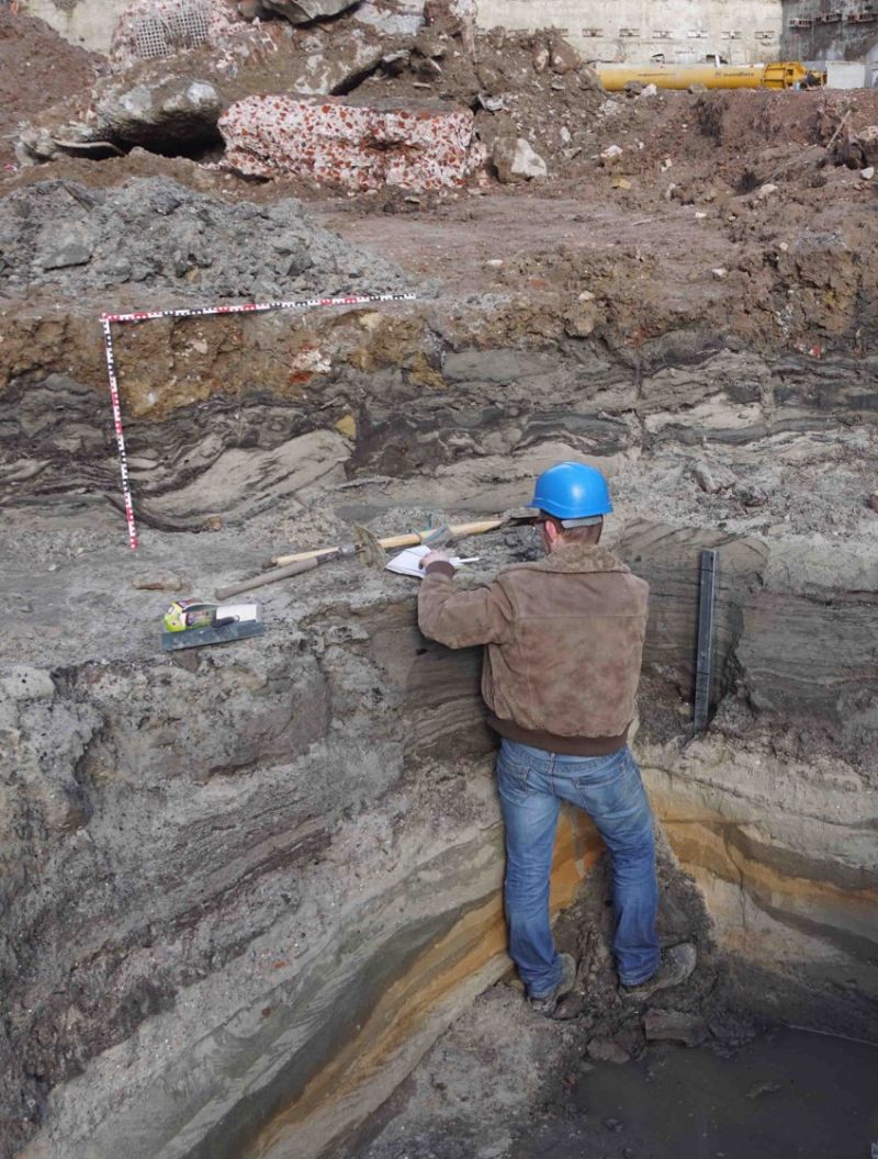 Archeologische opgravingen op de site van de Parking 58