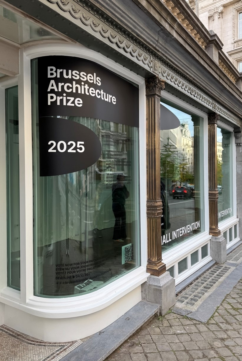 Brussels Architecture Prize 2025 : People's Choice Installation