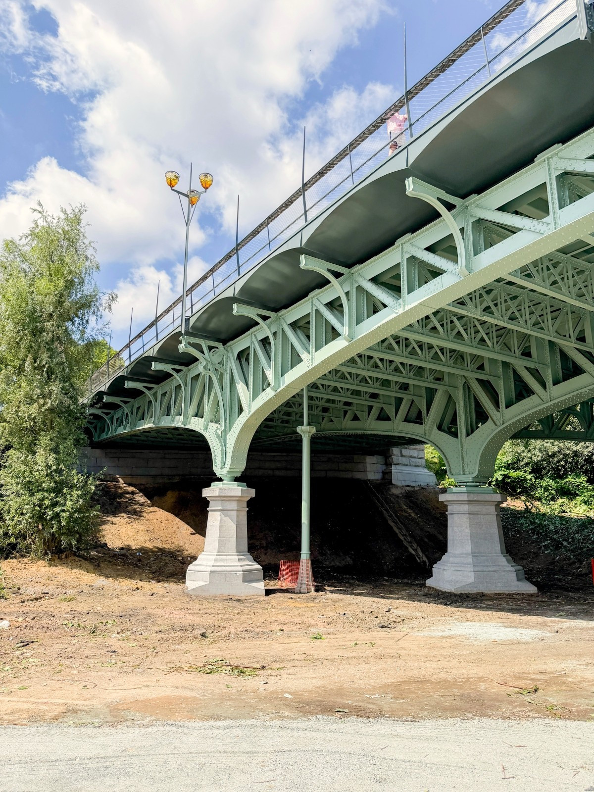 Tablier et structure du Pont du Jubilé restauré