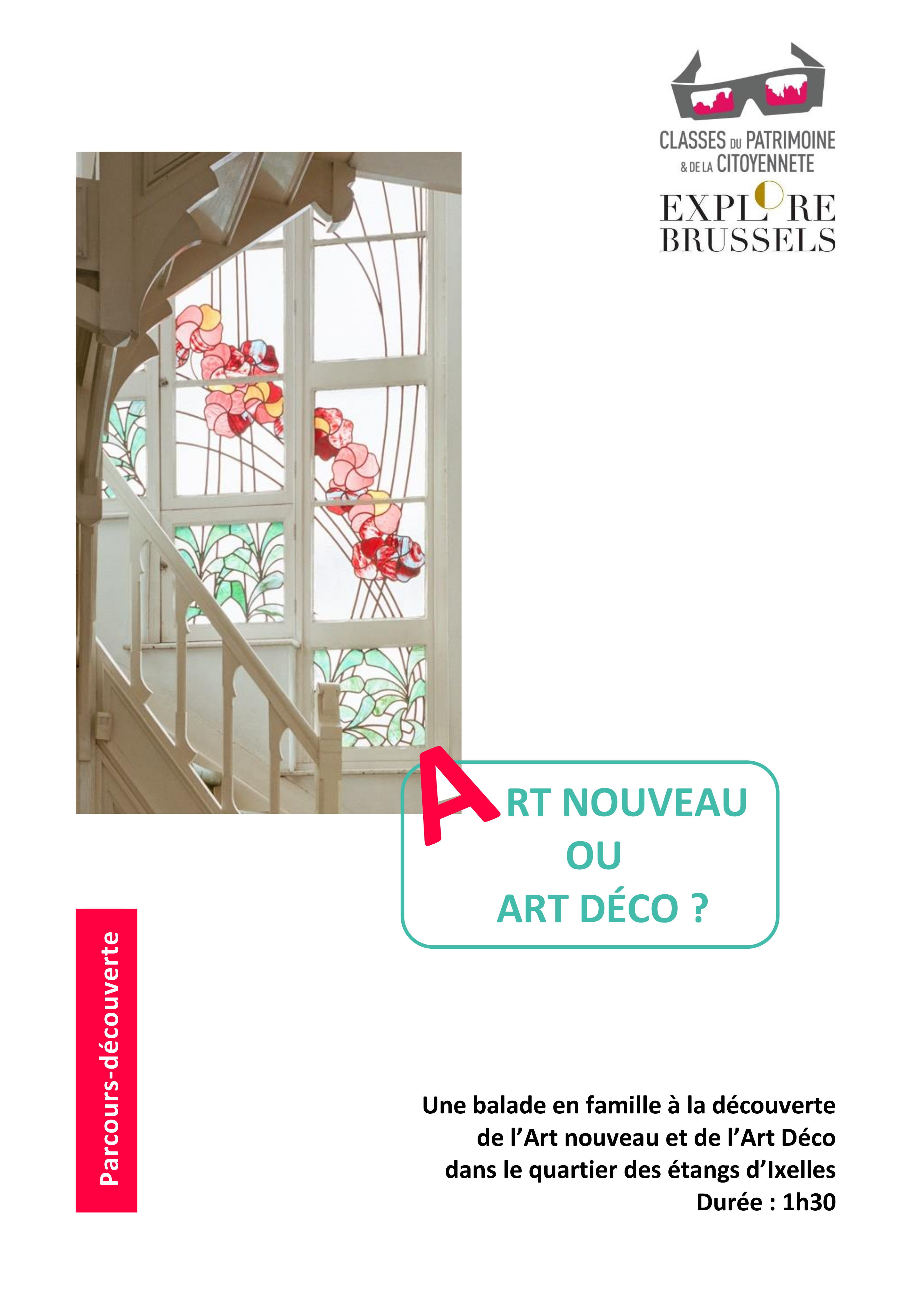 Art Nouveau Art Deco Etangs Ixelles