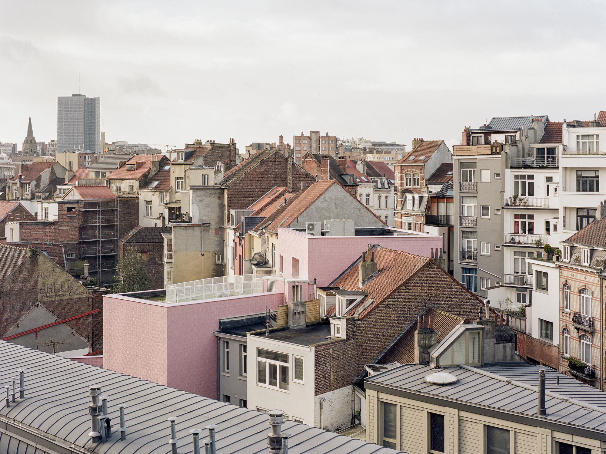 Vue de Bruxelles par le photographe Séverin Malaud