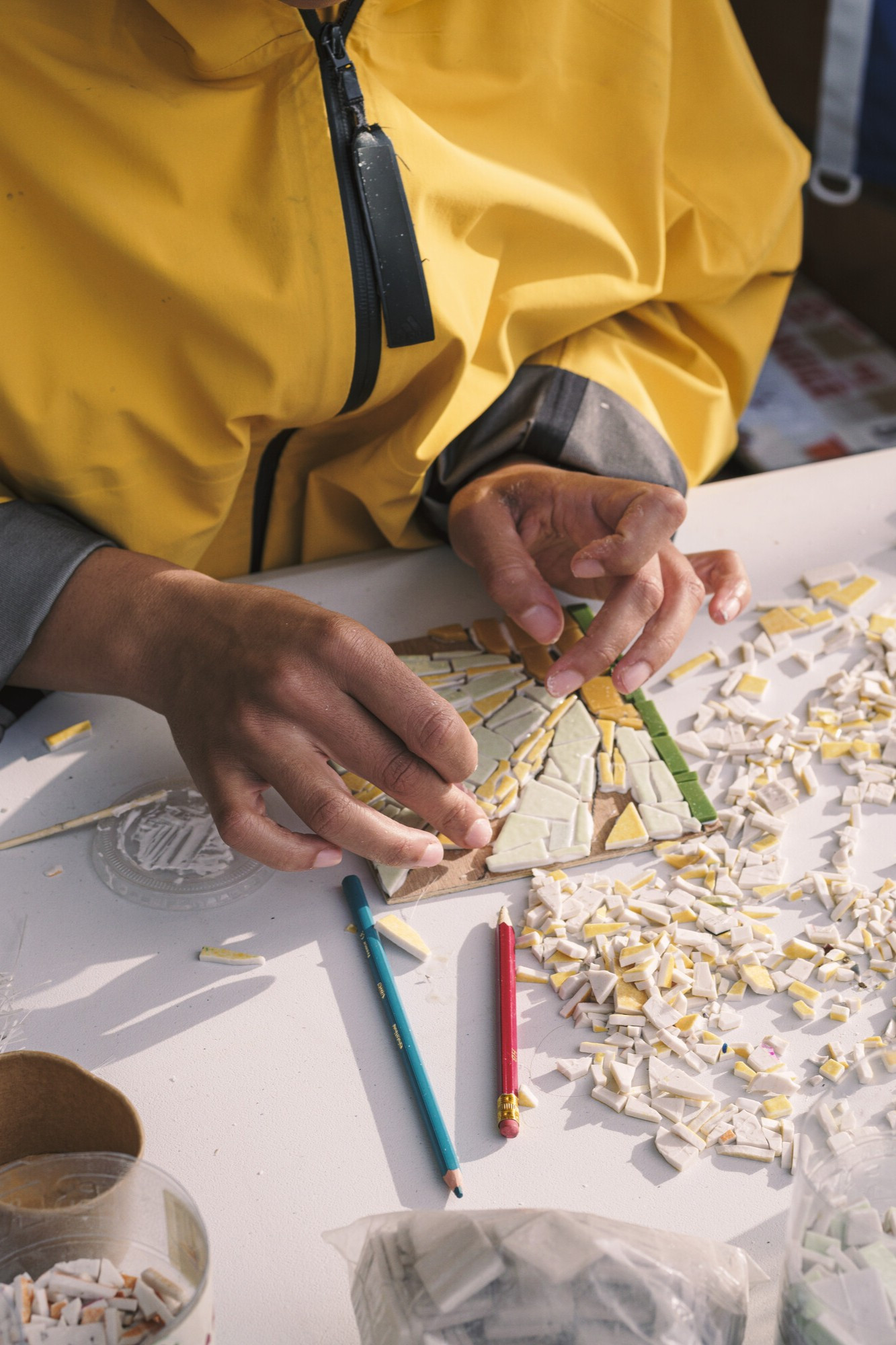 Mosaic workshop during the Heritage Days 2025