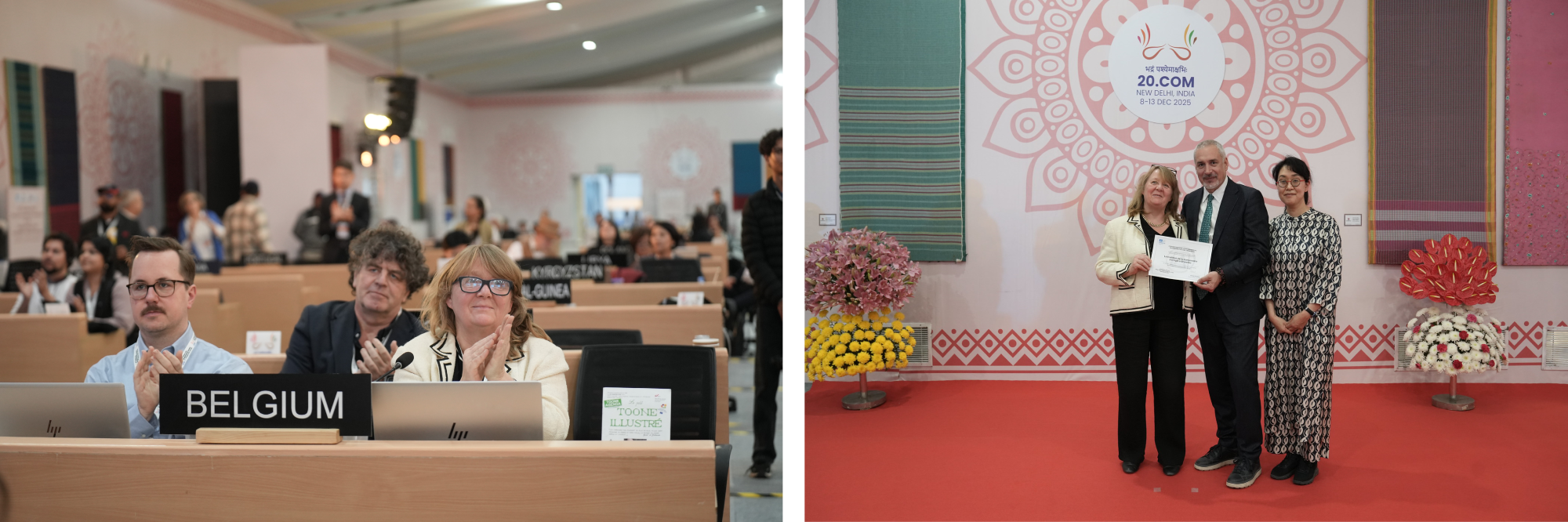 20e session du Comité intergouvernemental de sauvegarde du patrimoine culturel immatériel à New Delhi