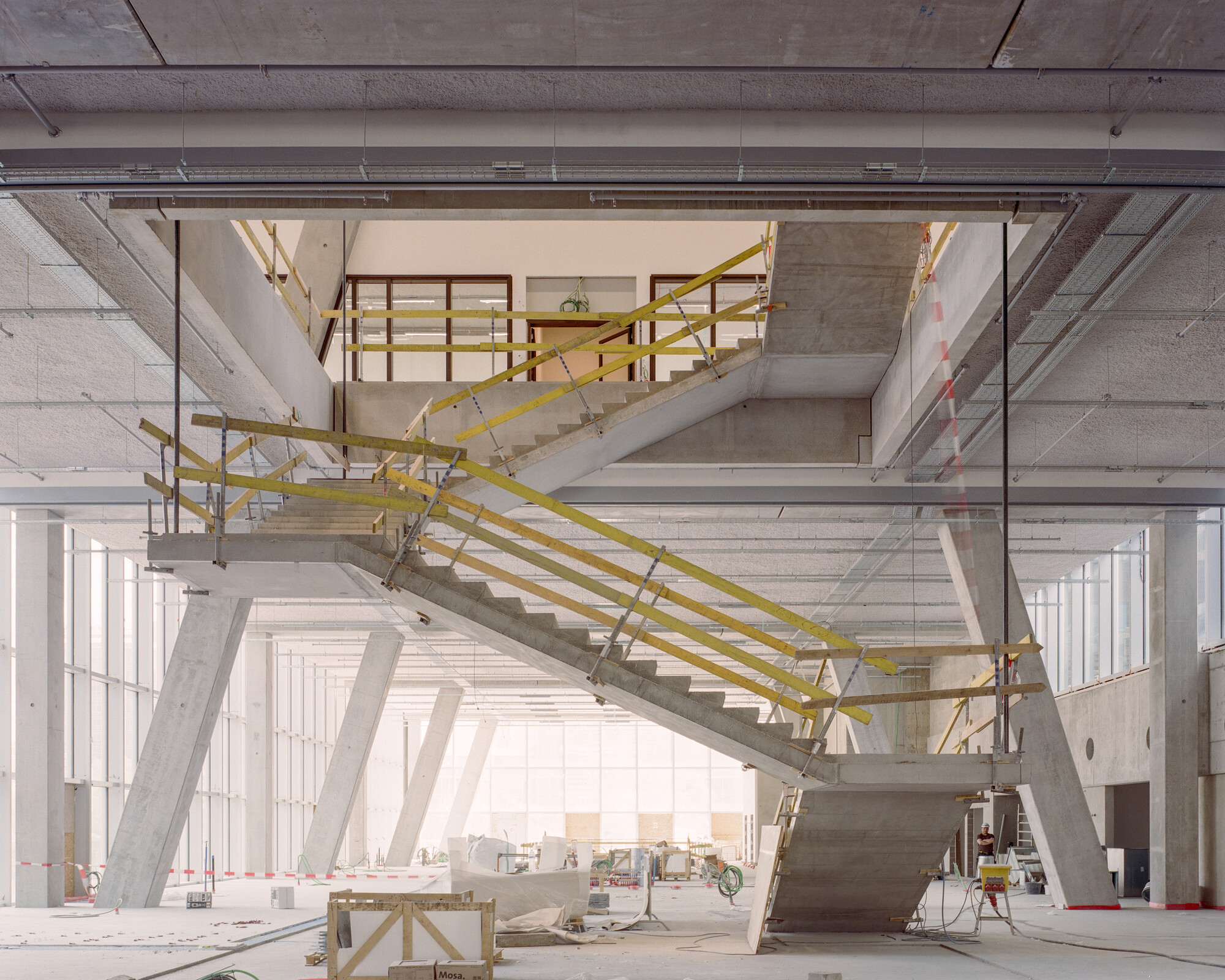 Photo du chantier du projet ZIN à Bruxelles