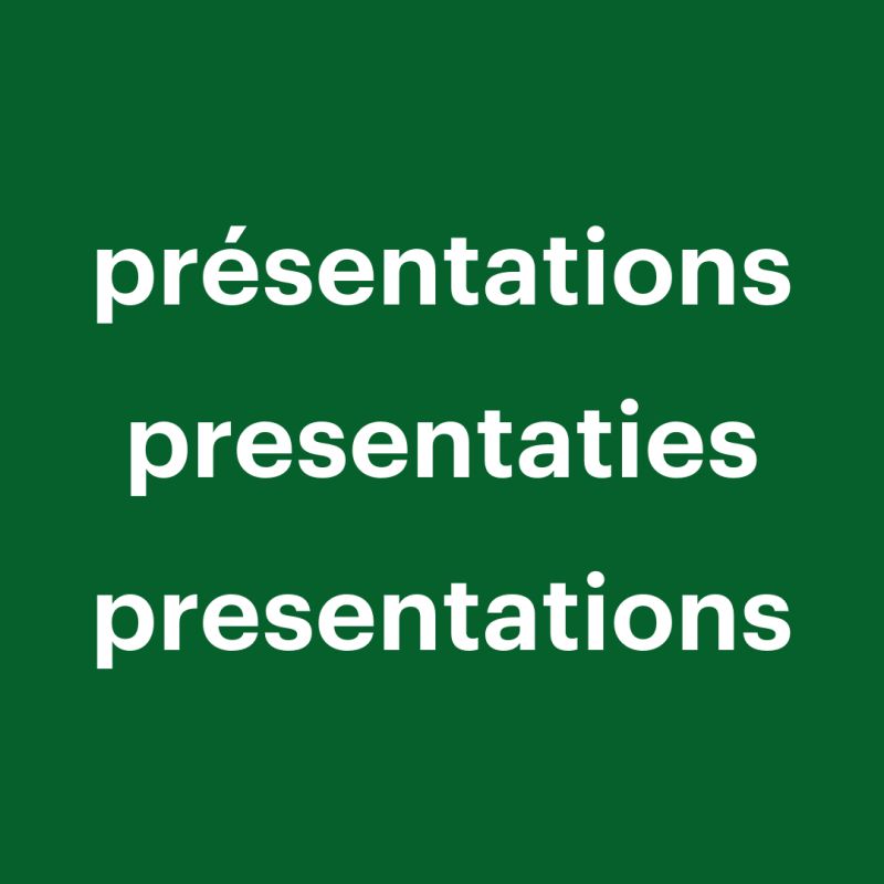 Presentations AG CRU
