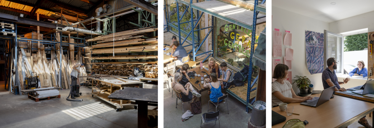 Decoratelier, tijdelijk gebruik en La Rue vzw