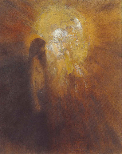 Fernand Khnopff (1858-1921). After Flaubert. The Temptation of Saint Anthony (The Queen of Sheba)