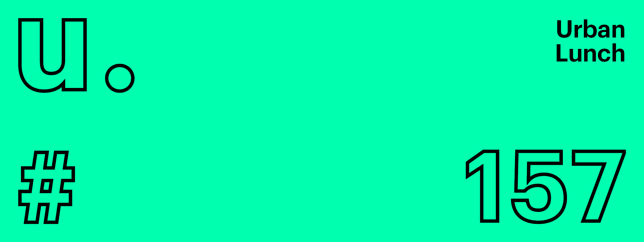 Urban Lunch 157 Banner