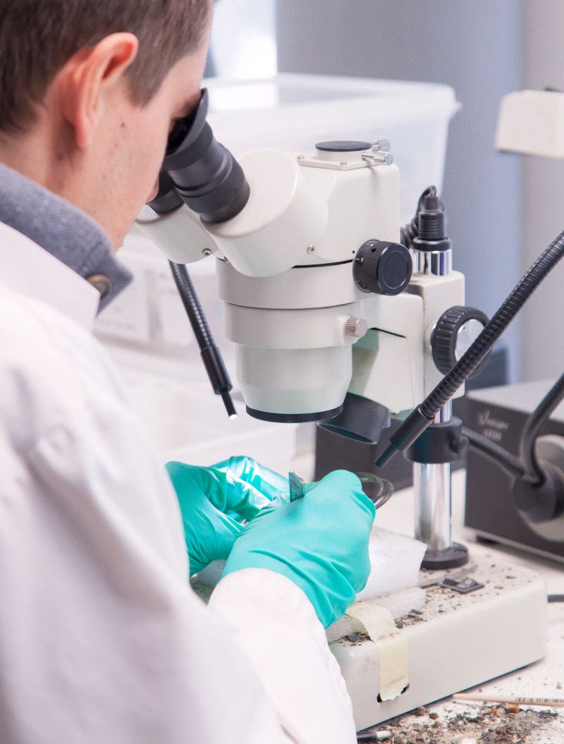Archeologisch laboratorium van Urban op de Kunstberg