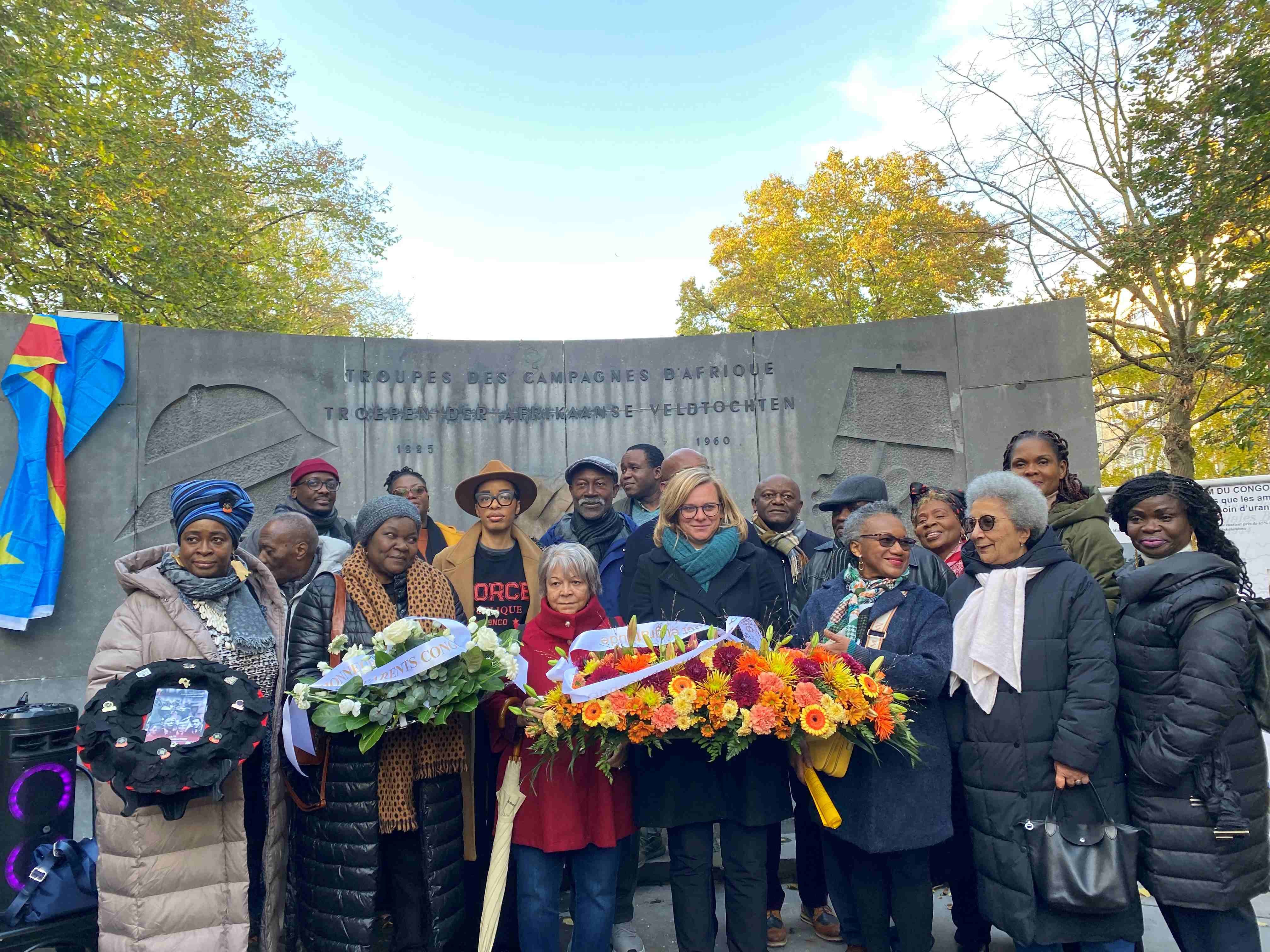 Herdenkingsmonument ter ere van de troepen van de Afrikaanse veldtochten, Rigasquare  (Schaarbeek) © Marieke Van Ryckeghem