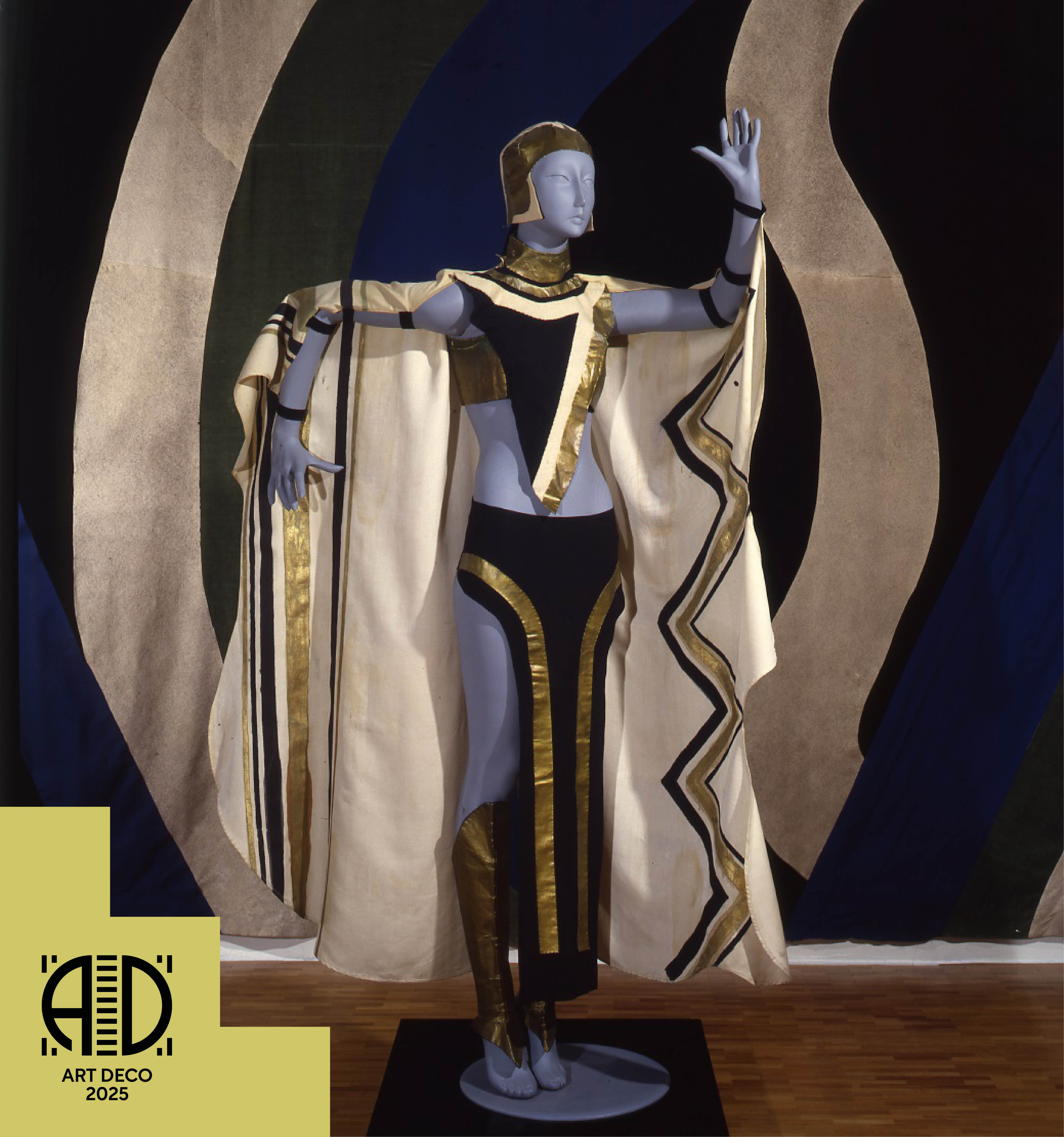 Kostuum voor de Milhaud's Orestie door Akarova