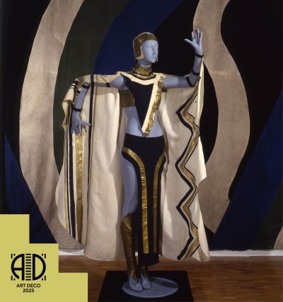 Costume for The Oresteia by Milhaud, by Akarova