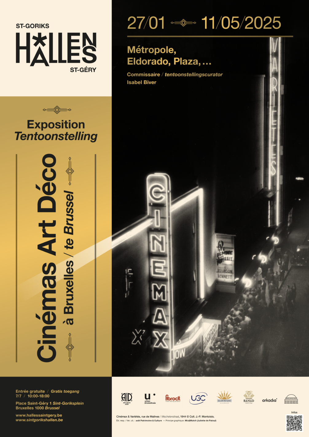 Exposition « Cinémas Art Déco à Bruxelles »