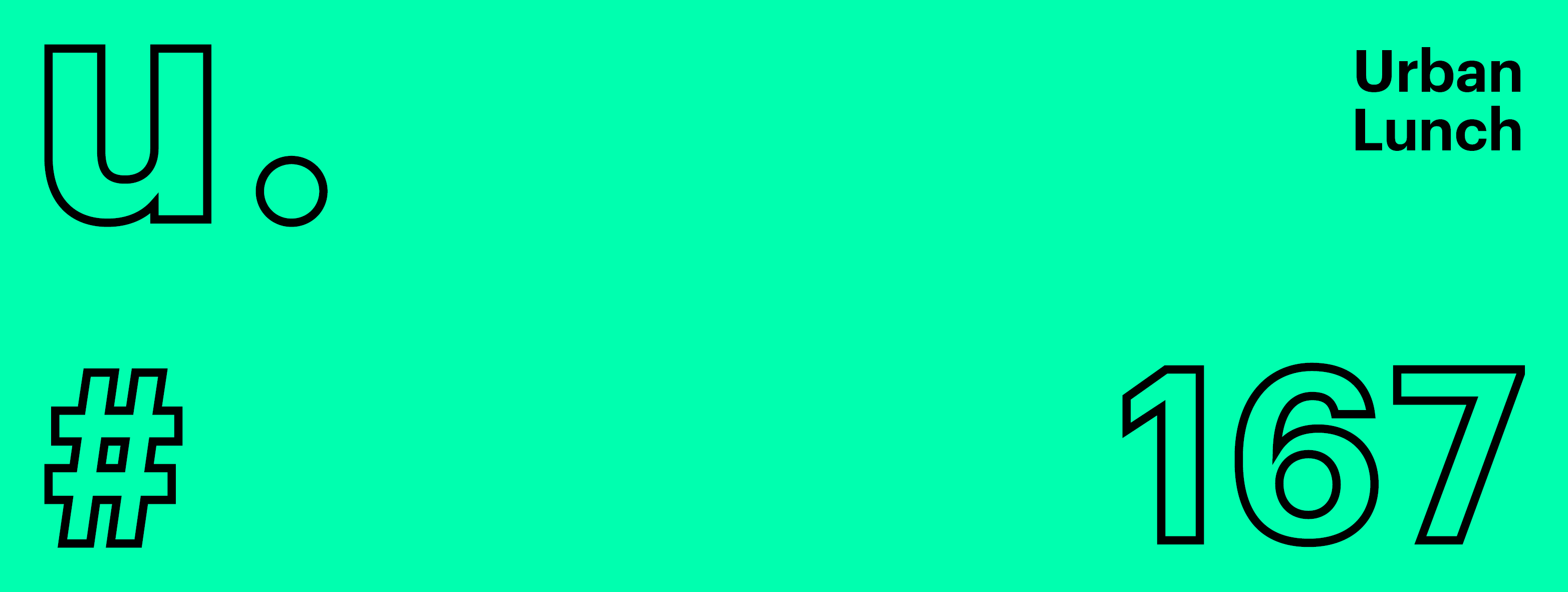 Urban Lunch 167 Banner