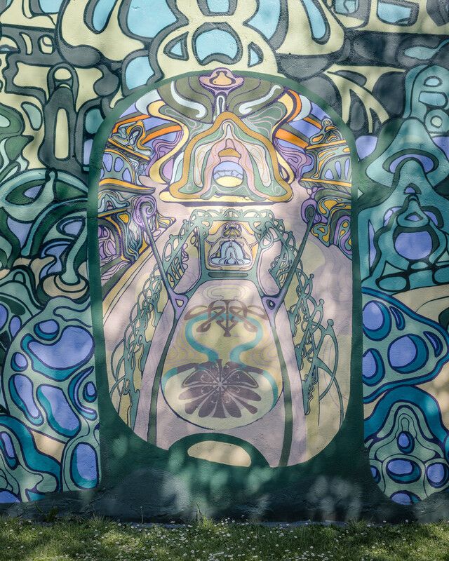 L’œuvre « Vision of Art Nouveau »