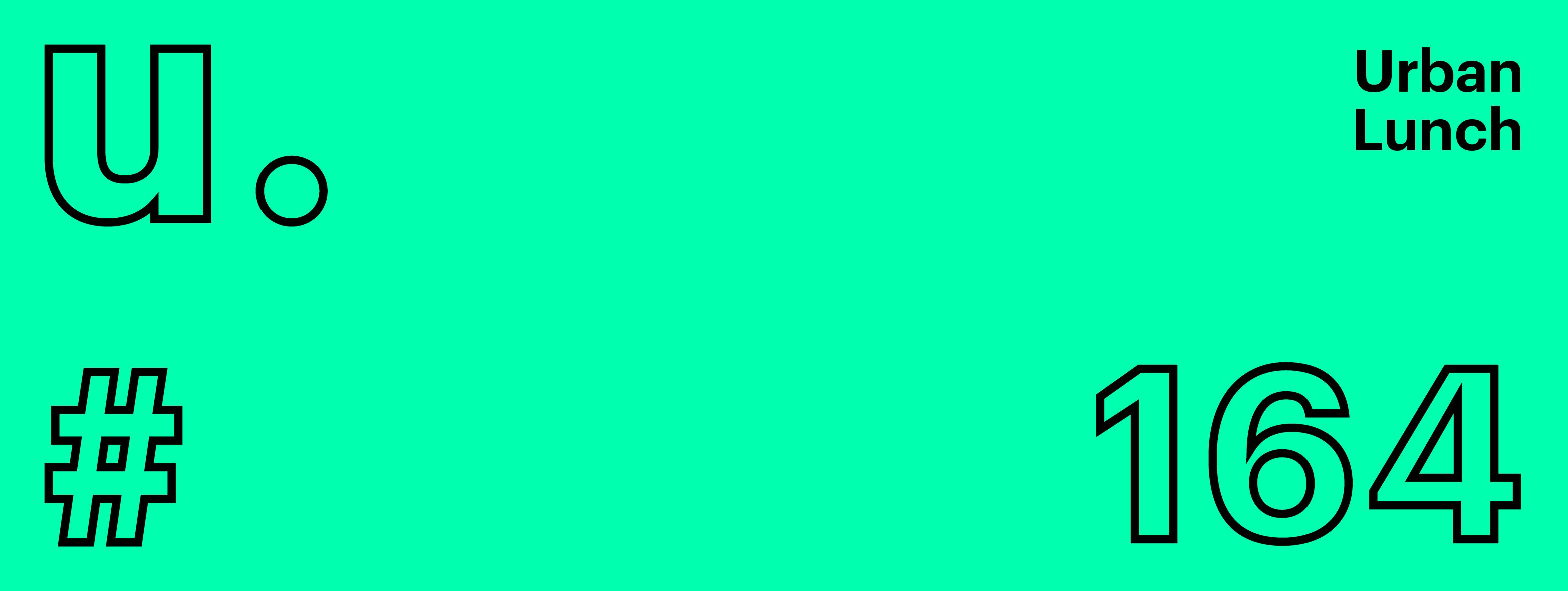 Urban Lunch 164 Banner