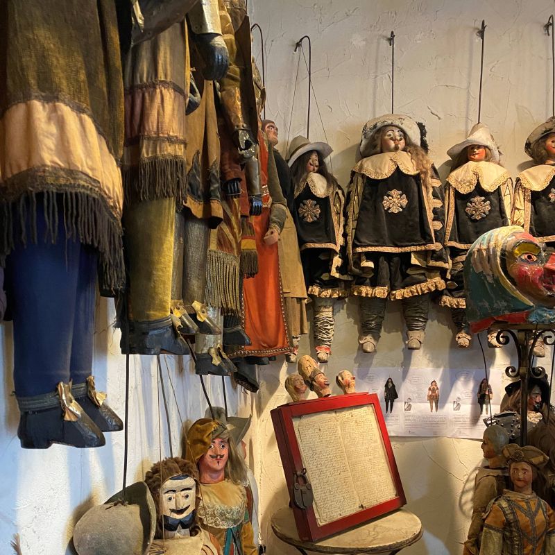 Marionnettes du Théâtre Royal de Toone à Bruxelles