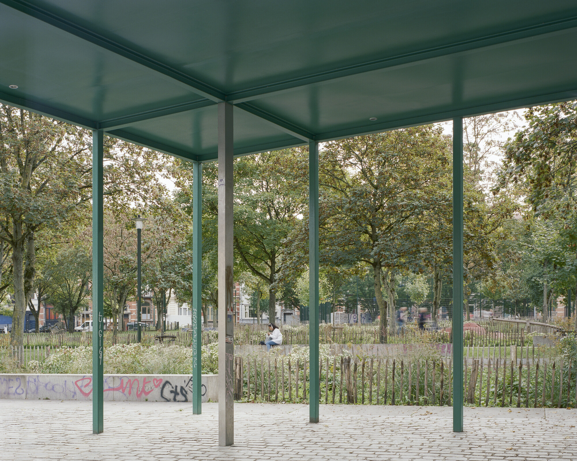 SNC "Parvis - Morichar", Place Marie Janson in Saint-Gilles, laureate of the Brussels Architecture Prize 2025.