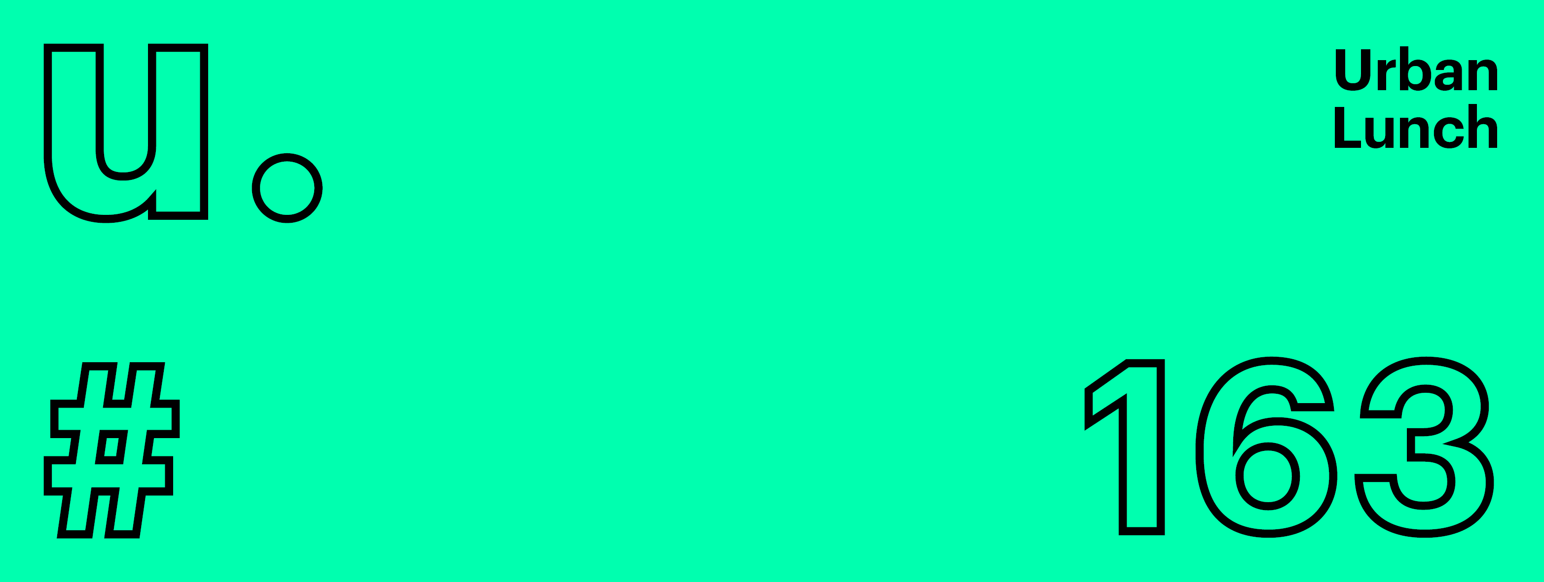 Urban Lunch 163 Banner