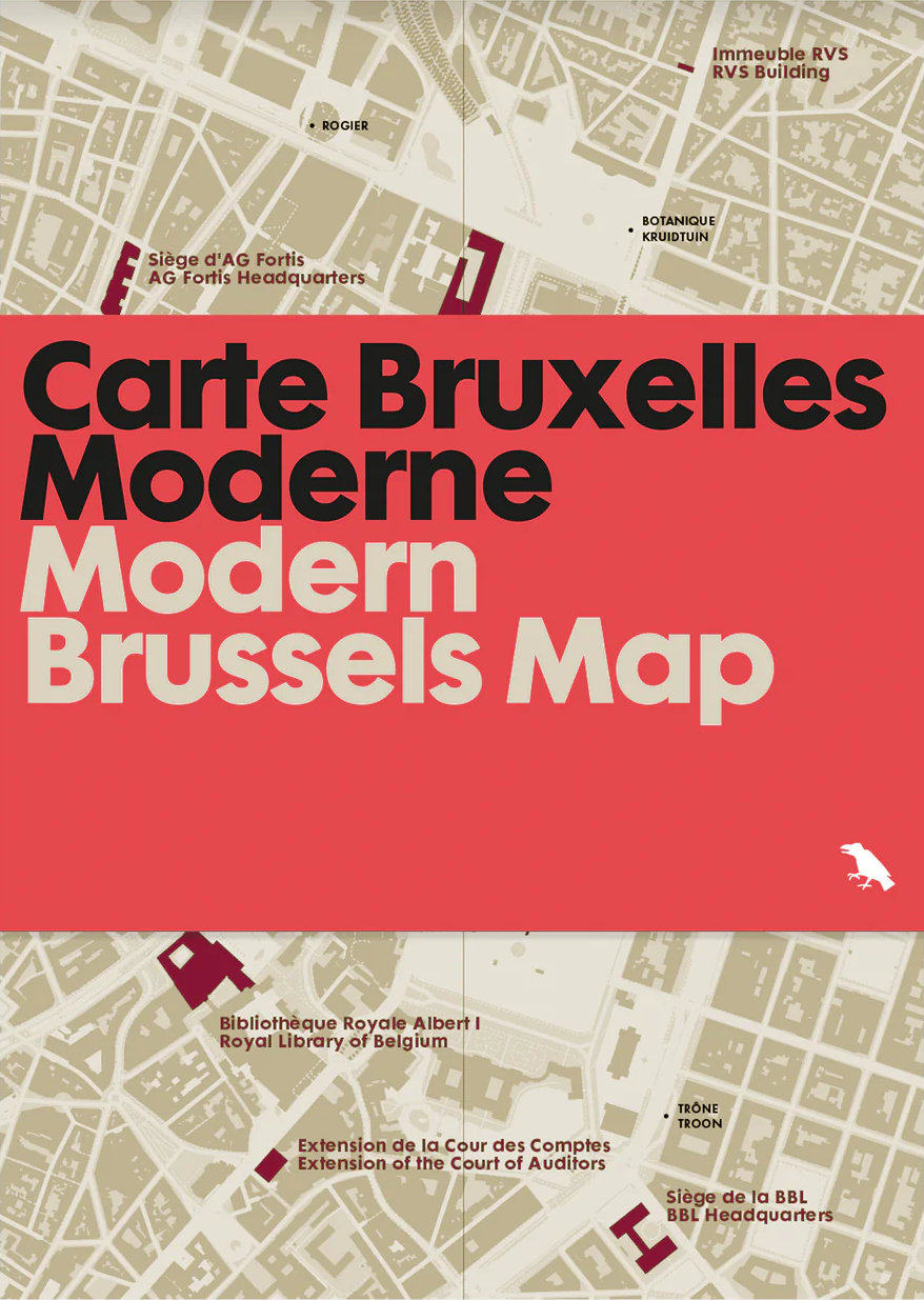 Carte Bruxelles Moderne