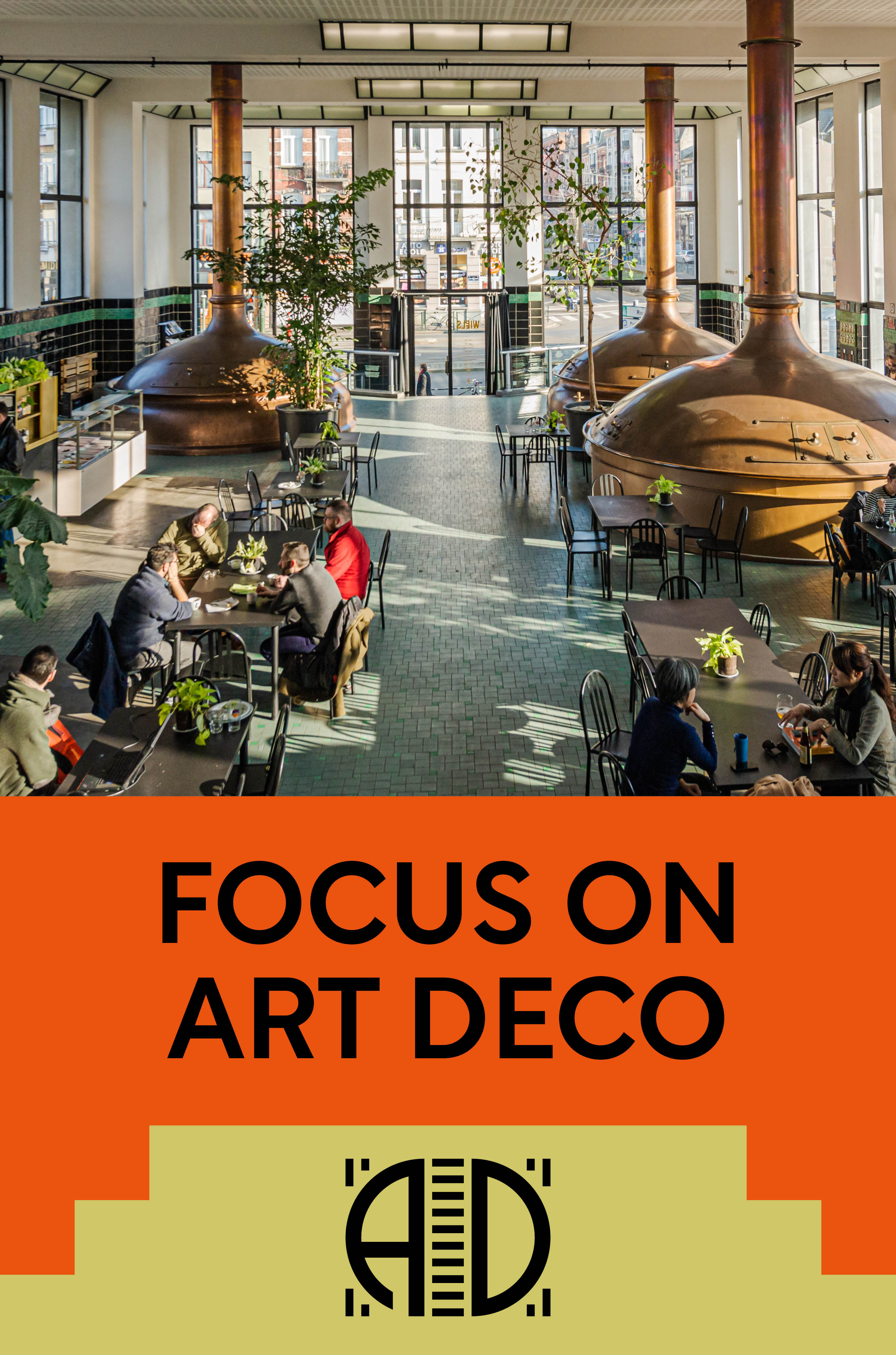 Wiels, ancienne brasserie Wielemans-Ceuppens à Forest