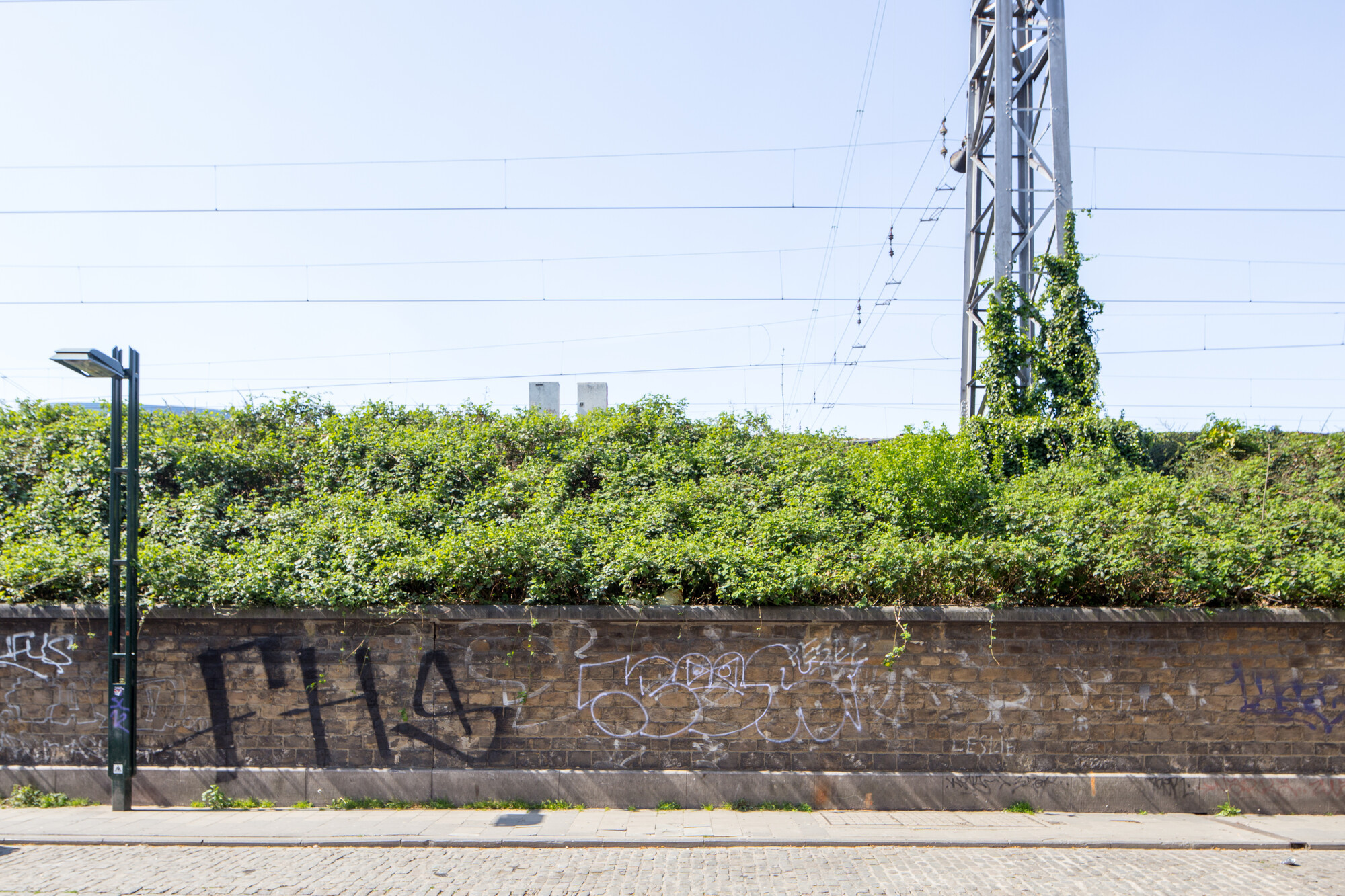 Spoorwegtalud in Schaarbeek