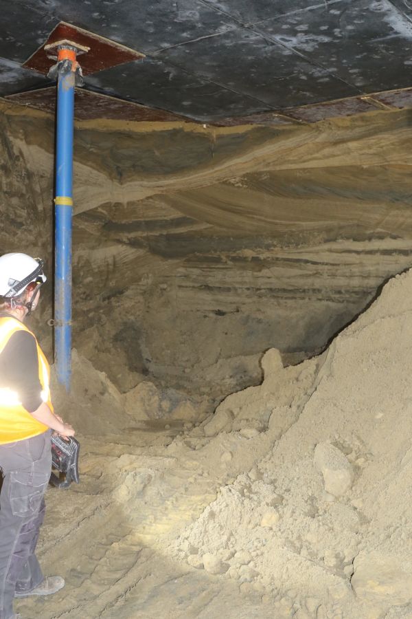 accompagnement archéologique en parallèle aux travaux de construction de la future station de métro Toots