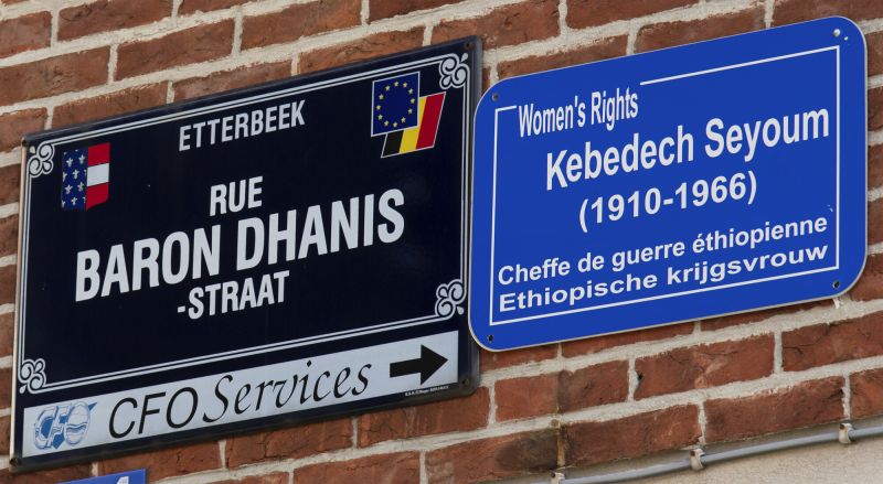 Baron Dhanisstraat, A. de Ville de Goyet © urban.brussels
