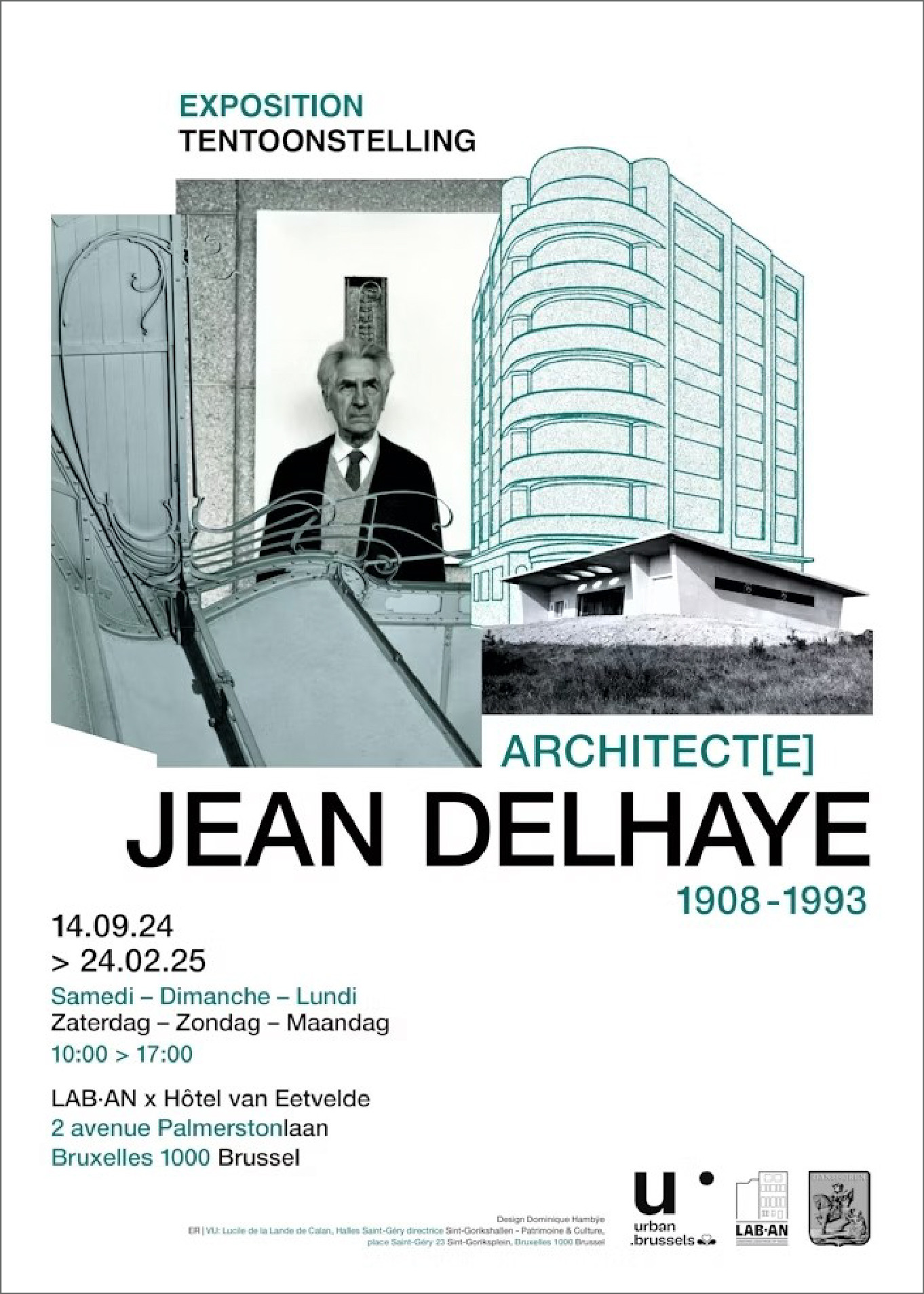 Exposition "Jean Delhaye, architect[e]"