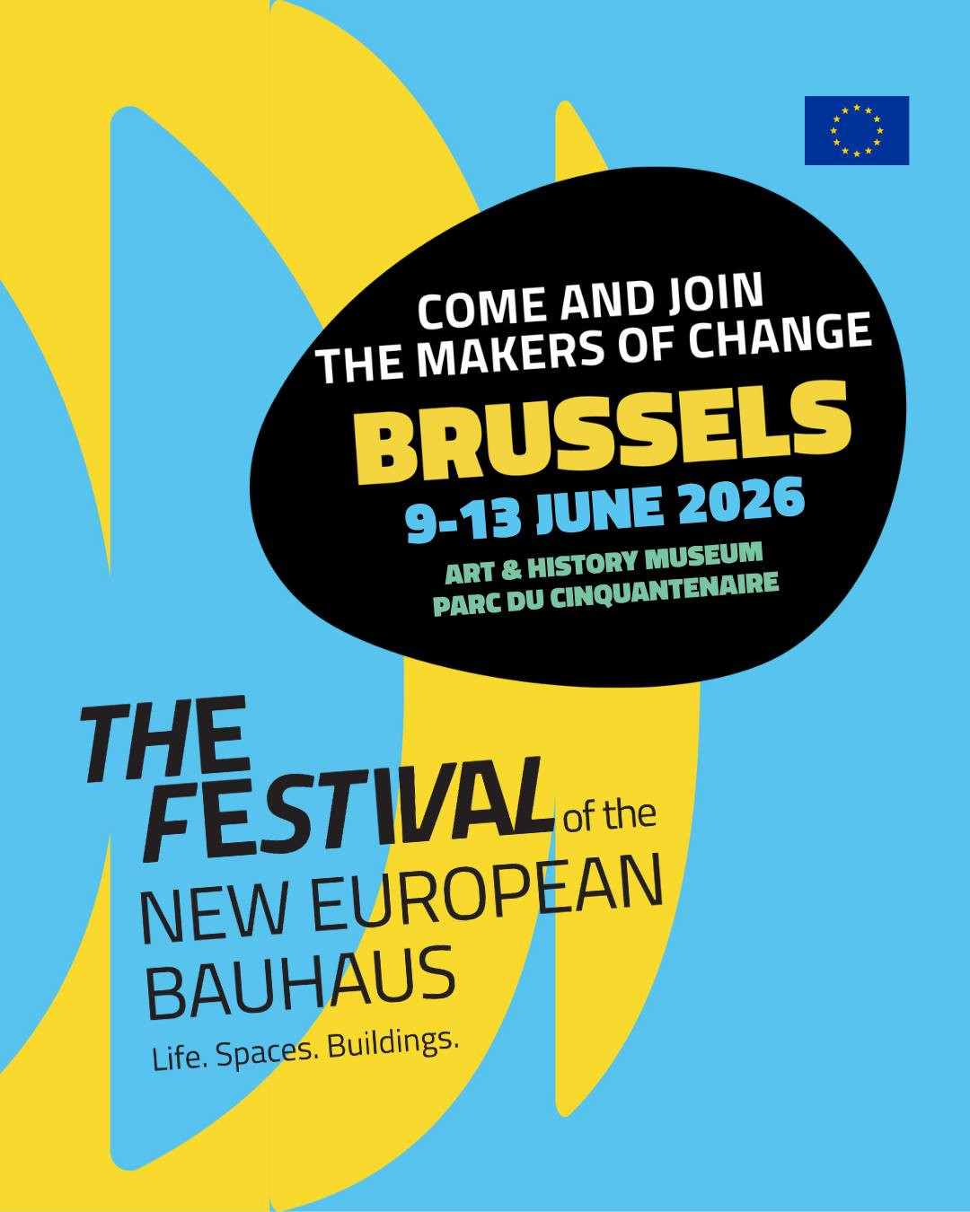 Visuel du New European Bauhaus Festival